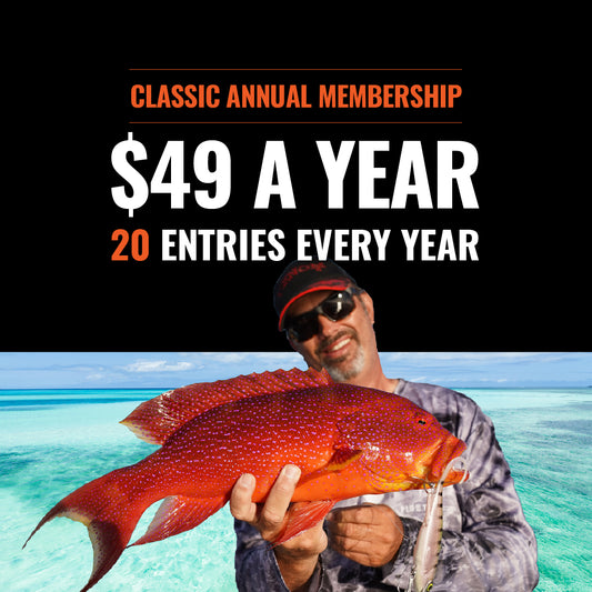 Classic Fishing Addiction Annual Membership