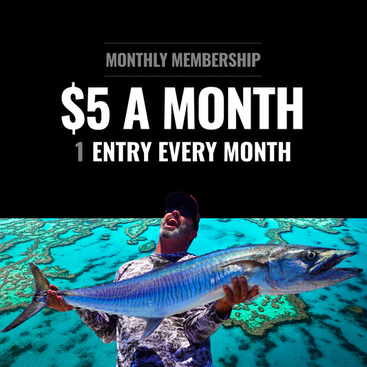 Monthly Fishing Addiction Membership