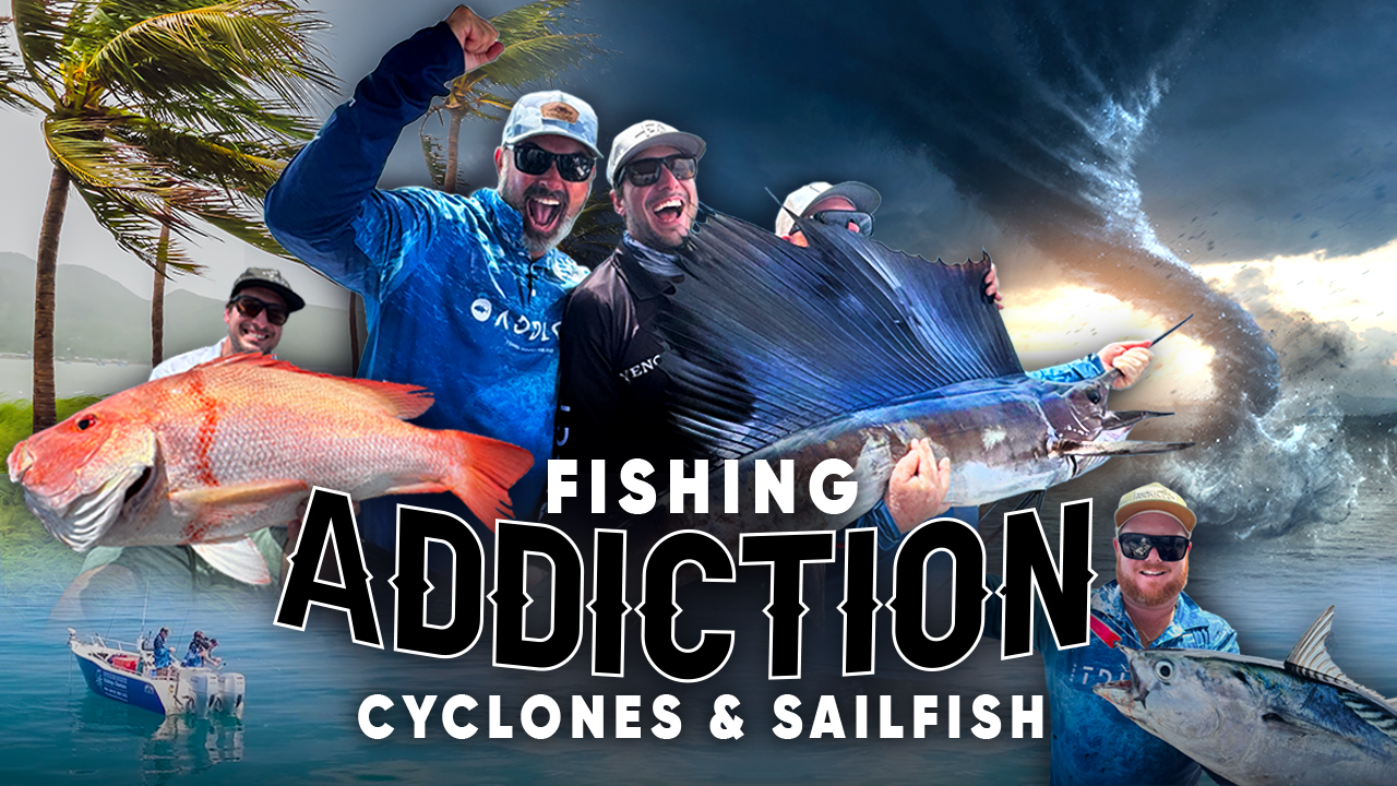 Load video: Fishing Addiction Cyclones &amp; Sailfish